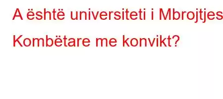 A është universiteti i Mbrojtjes Kombëtare me konvikt