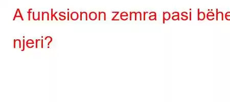 A funksionon zemra pasi bëhet njeri?