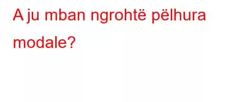 A ju mban ngrohtë pëlhura modale?