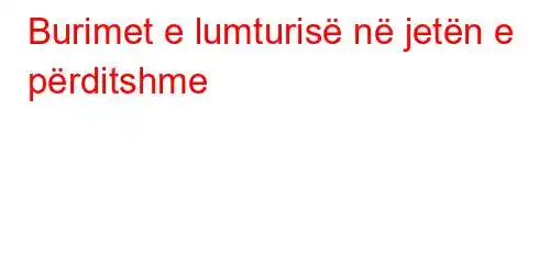 Burimet e lumturisë në jetën e përditshme