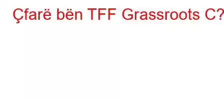 Çfarë bën TFF Grassroots C