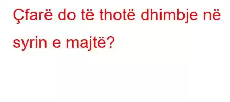 Çfarë do të thotë dhimbje në syrin e majtë?