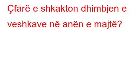 Çfarë e shkakton dhimbjen e veshkave në anën e majtë?