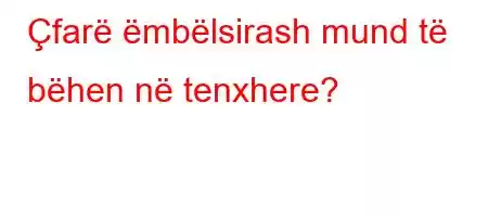 Çfarë ëmbëlsirash mund të bëhen në tenxhere