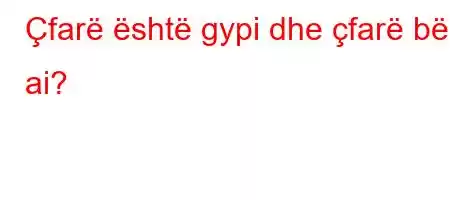 Çfarë është gypi dhe çfarë bën ai?