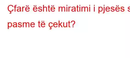 Çfarë është miratimi i pjesës së pasme të çekut?