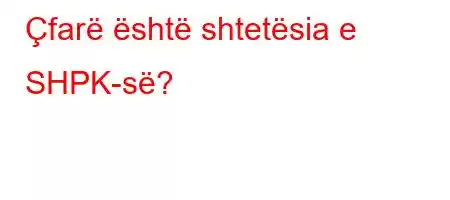 Çfarë është shtetësia e SHPK-së?