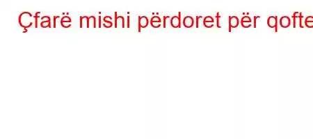 Çfarë mishi përdoret për qofte?