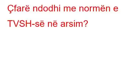 Çfarë ndodhi me normën e TVSH-së në arsim?