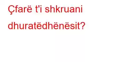 Çfarë t'i shkruani dhuratëdhënësit?