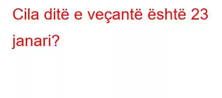 Cila ditë e veçantë është 23 janari?