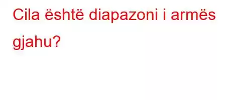 Cila është diapazoni i armës gjahu?