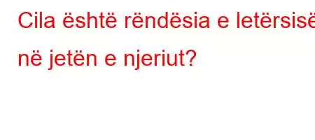 Cila është rëndësia e letërsisë në jetën e njeriut?