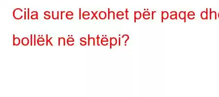 Cila sure lexohet për paqe dhe bollëk në shtëpi?