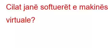 Cilat janë softuerët e makinës virtuale?