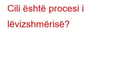 Cili është procesi i lëvizshmërisë?