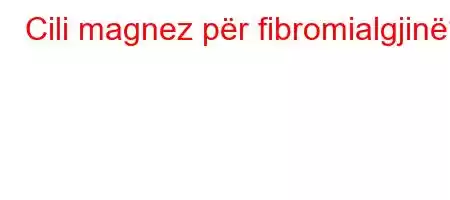 Cili magnez për fibromialgjinë