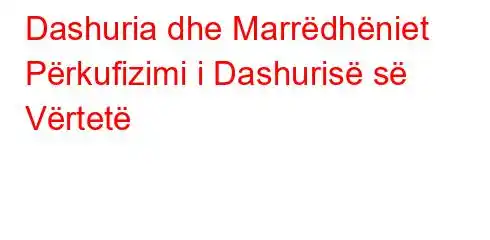 Dashuria dhe Marrëdhëniet Përkufizimi i Dashurisë së Vërtetë