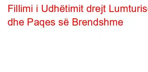 Fillimi i Udhëtimit drejt Lumturisë dhe Paqes së Brendshme