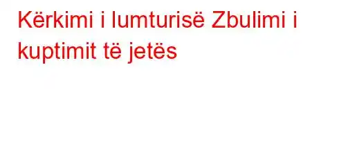 Kërkimi i lumturisë Zbulimi i kuptimit të jetës