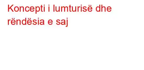 Koncepti i lumturisë dhe rëndësia e saj