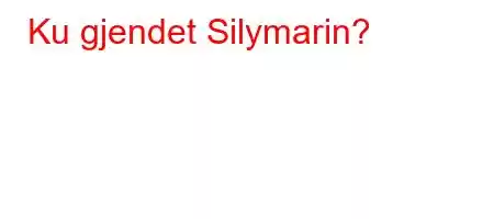 Ku gjendet Silymarin