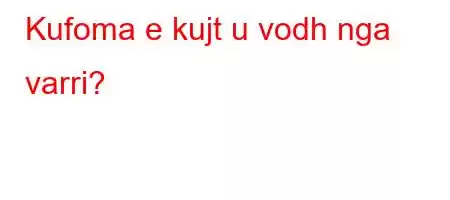 Kufoma e kujt u vodh nga varri?