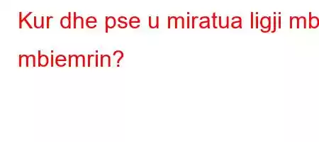 Kur dhe pse u miratua ligji mbi mbiemrin?