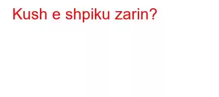 Kush e shpiku zarin?