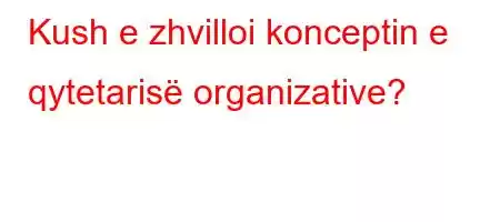 Kush e zhvilloi konceptin e qytetarisë organizative?