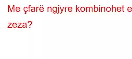 Me çfarë ngjyre kombinohet e zeza