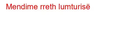 Mendime rreth lumturisë