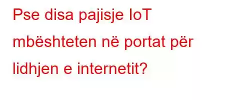 Pse disa pajisje IoT mbështeten në portat për lidhjen e internetit?