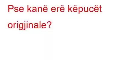 Pse kanë erë këpucët origjinale