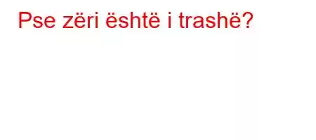 Pse zëri është i trashë?