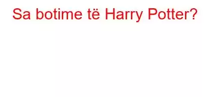 Sa botime të Harry Potter