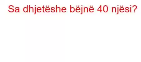 Sa dhjetëshe bëjnë 40 njësi?