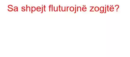 Sa shpejt fluturojnë zogjtë