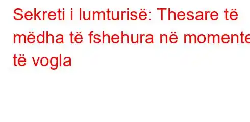 Sekreti i lumturisë: Thesare të mëdha të fshehura në momente të vogla