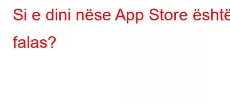 Si e dini nëse App Store është falas?