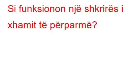 Si funksionon një shkrirës i xhamit të përparmë?