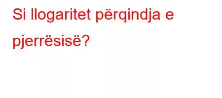 Si llogaritet përqindja e pjerrësisë?