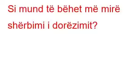 Si mund të bëhet më mirë shërbimi i dorëzimit?