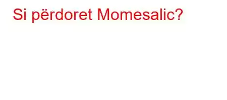 Si përdoret Momesalic?