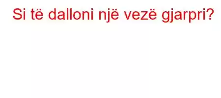 Si të dalloni një vezë gjarpri?