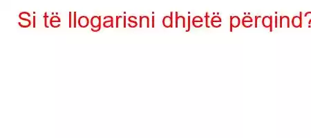 Si të llogarisni dhjetë përqind?