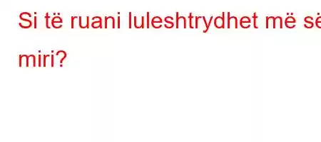 Si të ruani luleshtrydhet më së miri?